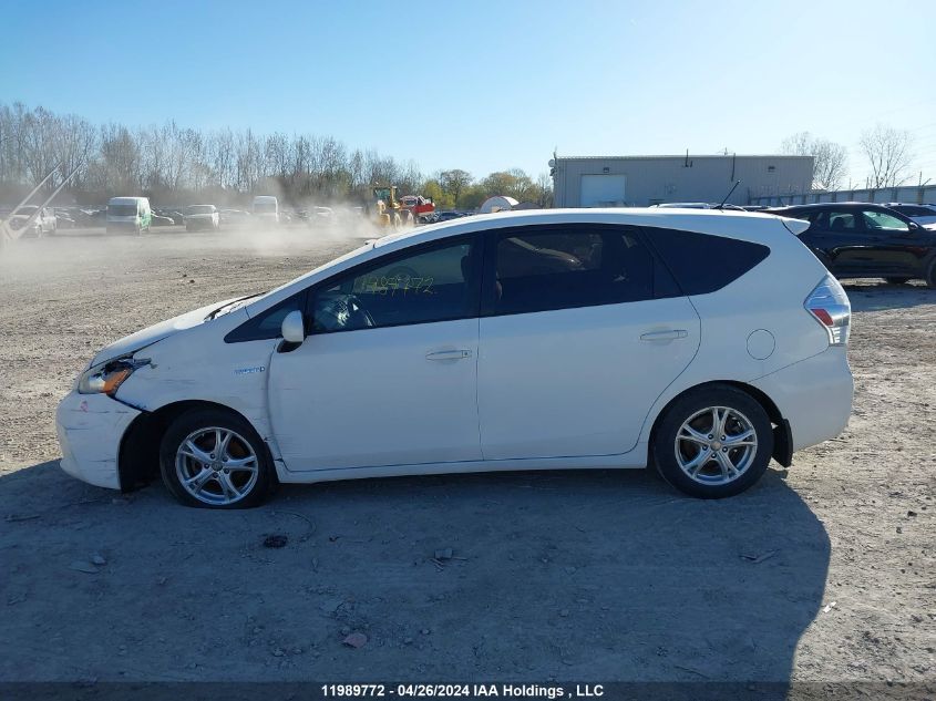 2013 Toyota Prius V VIN: JTDZN3EU7D3189112 Lot: 11989772