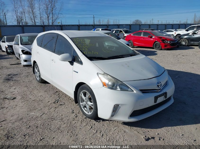 2013 Toyota Prius V VIN: JTDZN3EU7D3189112 Lot: 11989772