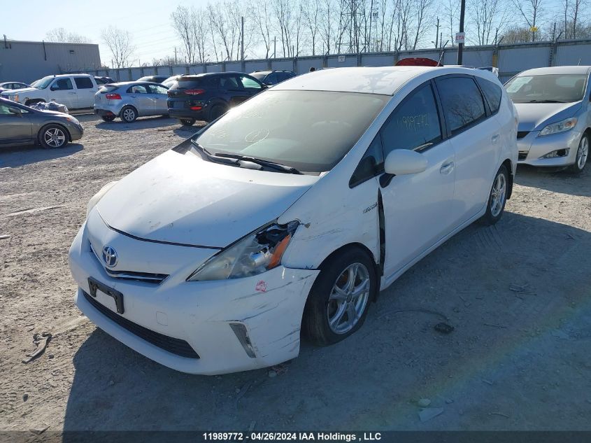 2013 Toyota Prius V VIN: JTDZN3EU7D3189112 Lot: 11989772