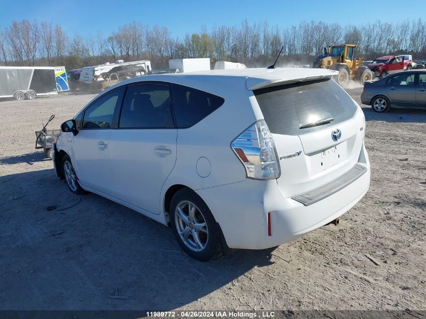 2013 Toyota Prius V VIN: JTDZN3EU7D3189112 Lot: 11989772