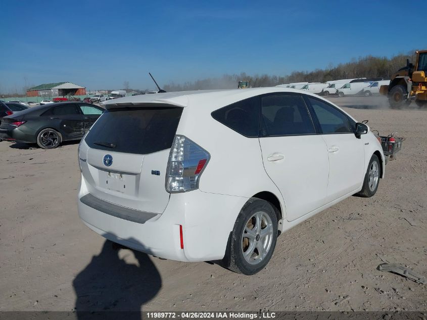 2013 Toyota Prius V VIN: JTDZN3EU7D3189112 Lot: 11989772