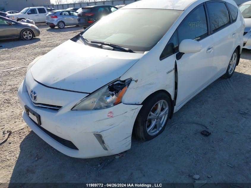 2013 Toyota Prius V VIN: JTDZN3EU7D3189112 Lot: 11989772