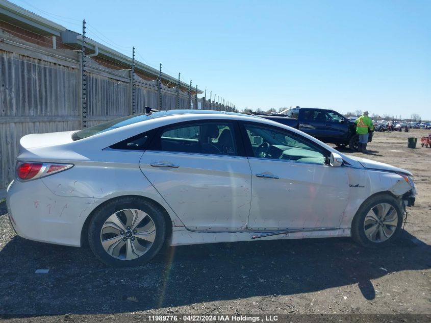 2015 Hyundai Sonata Hybrid/Limited VIN: KMHEC4A49FA138527 Lot: 39240811