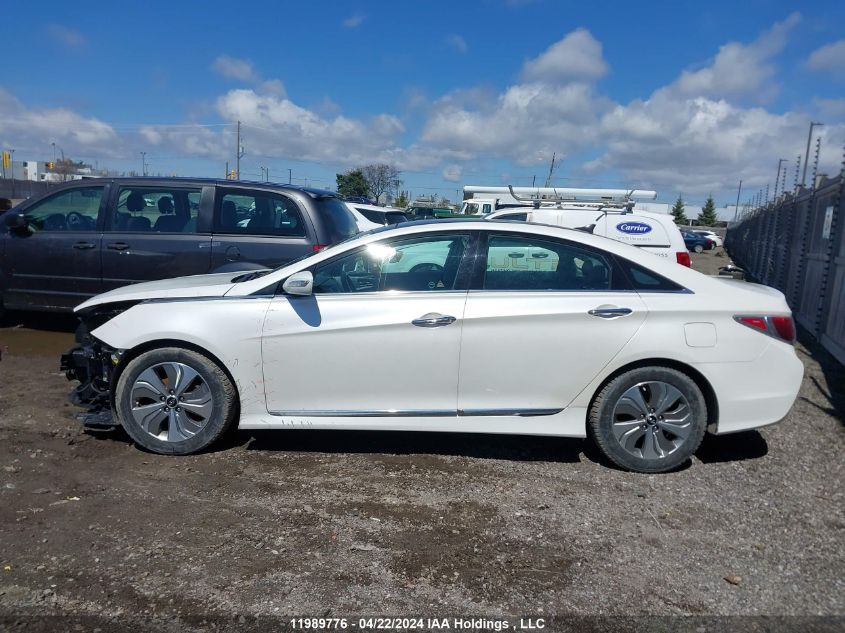 2015 Hyundai Sonata Hybrid/Limited VIN: KMHEC4A49FA138527 Lot: 39240811
