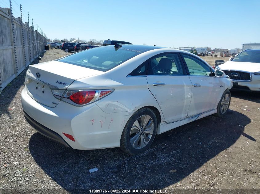 2015 Hyundai Sonata Hybrid/Limited VIN: KMHEC4A49FA138527 Lot: 39240811