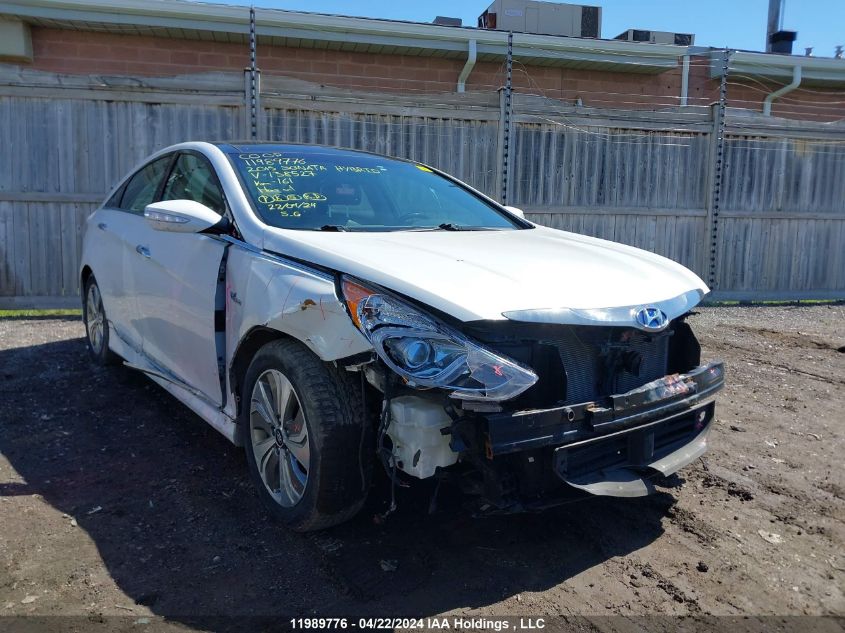 2015 Hyundai Sonata Hybrid/Limited VIN: KMHEC4A49FA138527 Lot: 39240811