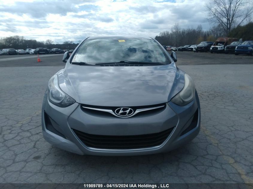 2015 Hyundai Elantra Se/Sport/Limited VIN: 5NPDH4AE1FH599059 Lot: 11989789