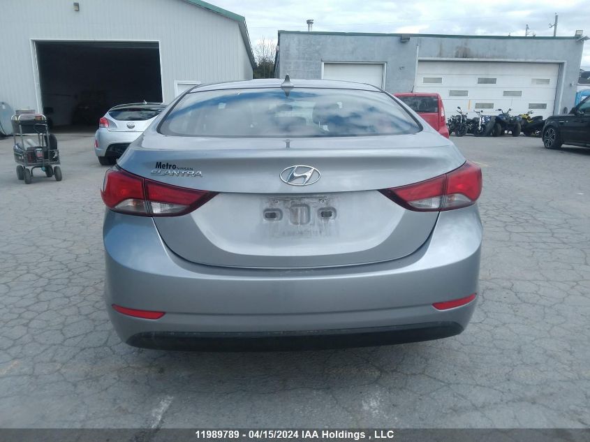 2015 Hyundai Elantra Se/Sport/Limited VIN: 5NPDH4AE1FH599059 Lot: 11989789