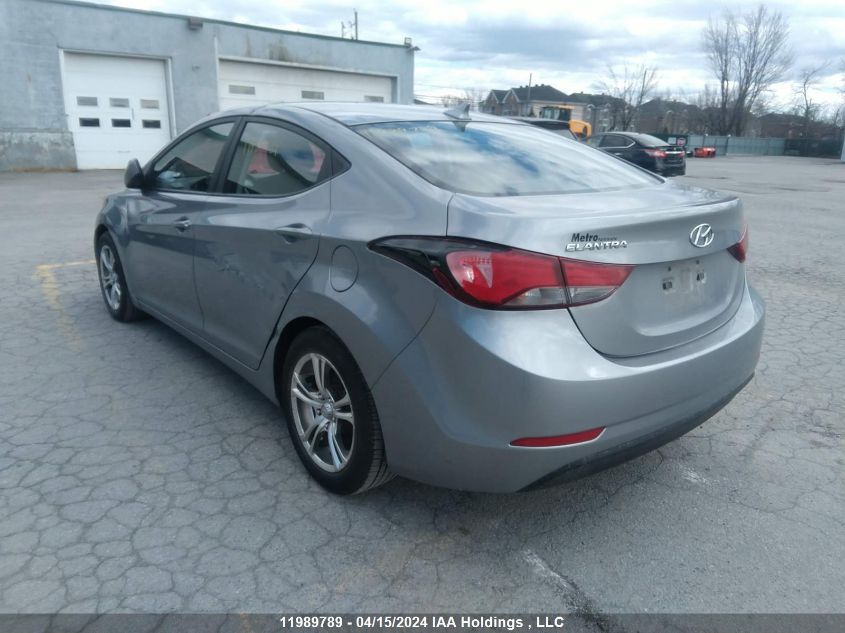 2015 Hyundai Elantra Se/Sport/Limited VIN: 5NPDH4AE1FH599059 Lot: 11989789