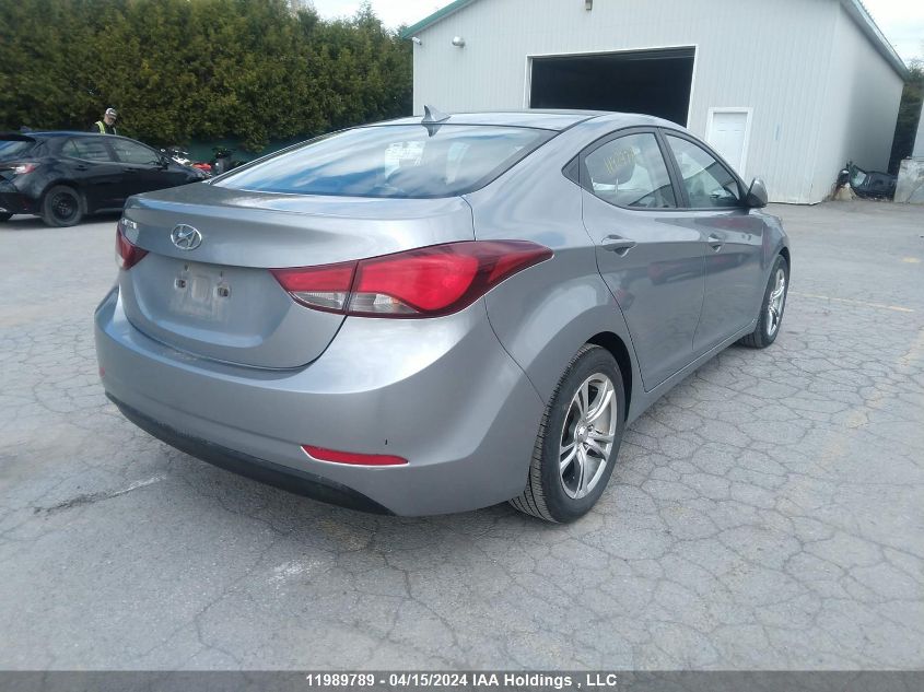 2015 Hyundai Elantra Se/Sport/Limited VIN: 5NPDH4AE1FH599059 Lot: 11989789