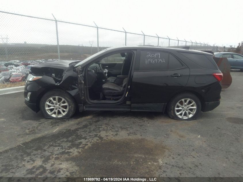 2019 Chevrolet Equinox VIN: 2GNAXHEV4K6258560 Lot: 11989792