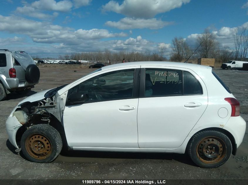 2008 Toyota Yaris VIN: JTDKT923385217133 Lot: 11989796