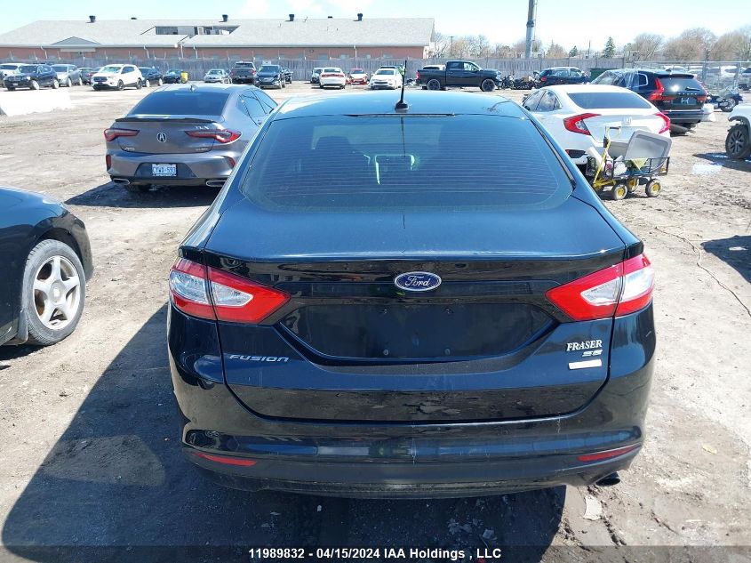 2016 Ford Fusion Se VIN: 3FA6P0HDXGR236183 Lot: 11989832