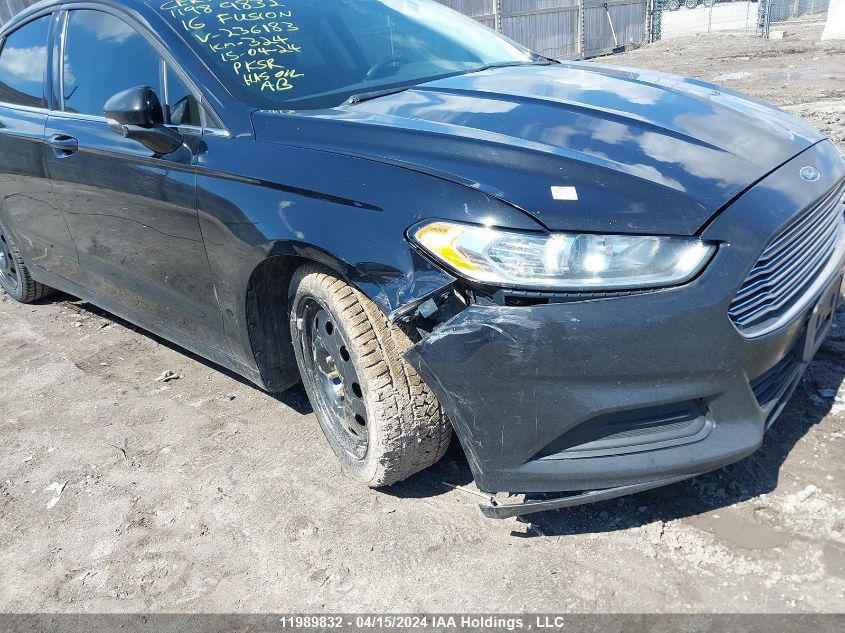 2016 Ford Fusion Se VIN: 3FA6P0HDXGR236183 Lot: 11989832