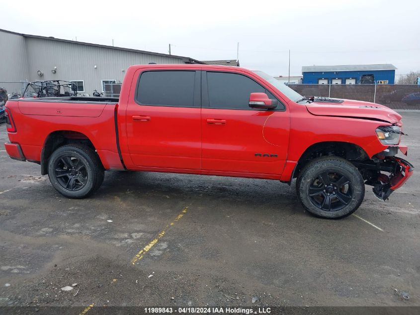 2021 Ram 1500 Sport VIN: 1C6SRFVT3MN537207 Lot: 11989843