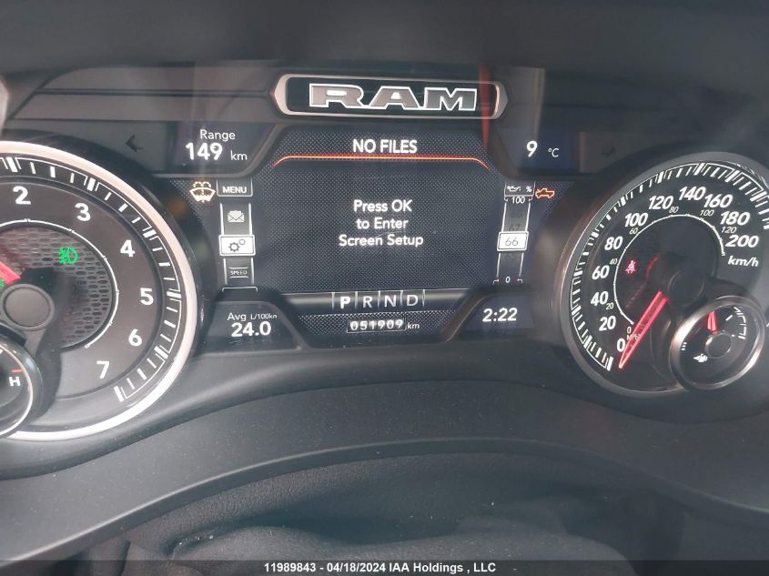 2021 Ram 1500 Sport VIN: 1C6SRFVT3MN537207 Lot: 11989843