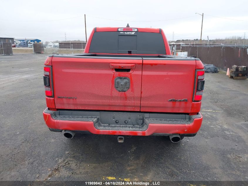 2021 Ram 1500 Sport VIN: 1C6SRFVT3MN537207 Lot: 11989843