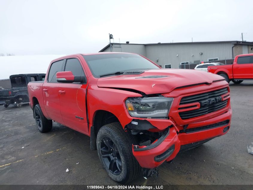 2021 Ram 1500 Sport VIN: 1C6SRFVT3MN537207 Lot: 11989843