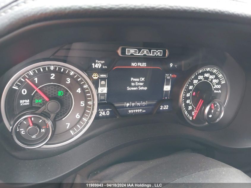 2021 Ram 1500 Sport VIN: 1C6SRFVT3MN537207 Lot: 11989843