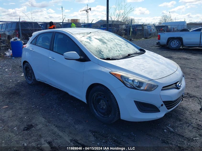 2014 Hyundai Elantra Gt VIN: KMHD25LH7EU176615 Lot: 11989846