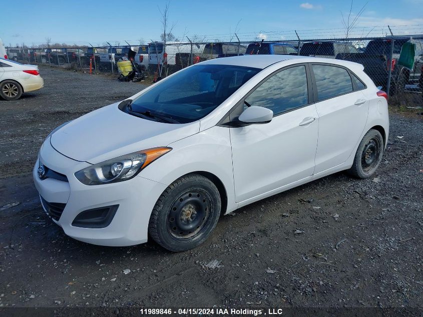 2014 Hyundai Elantra Gt VIN: KMHD25LH7EU176615 Lot: 11989846