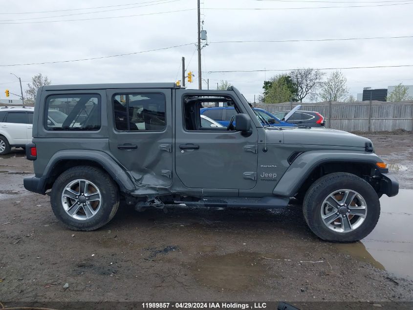 2021 Jeep Wrangler Unlimited Sahara VIN: 1C4HJXEN0MW689277 Lot: 11989857