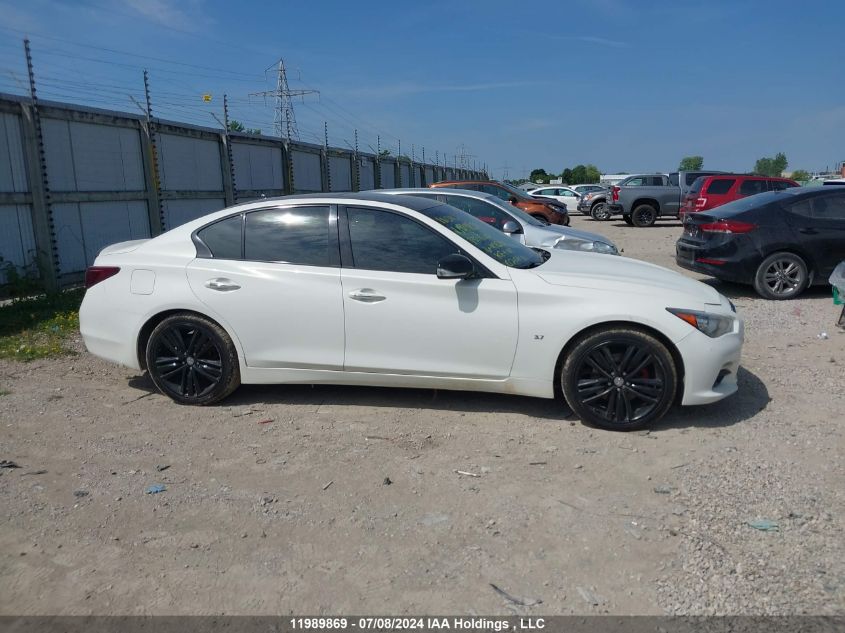2015 Infiniti Q50 VIN: JN1BV7ARXFM406288 Lot: 11989869