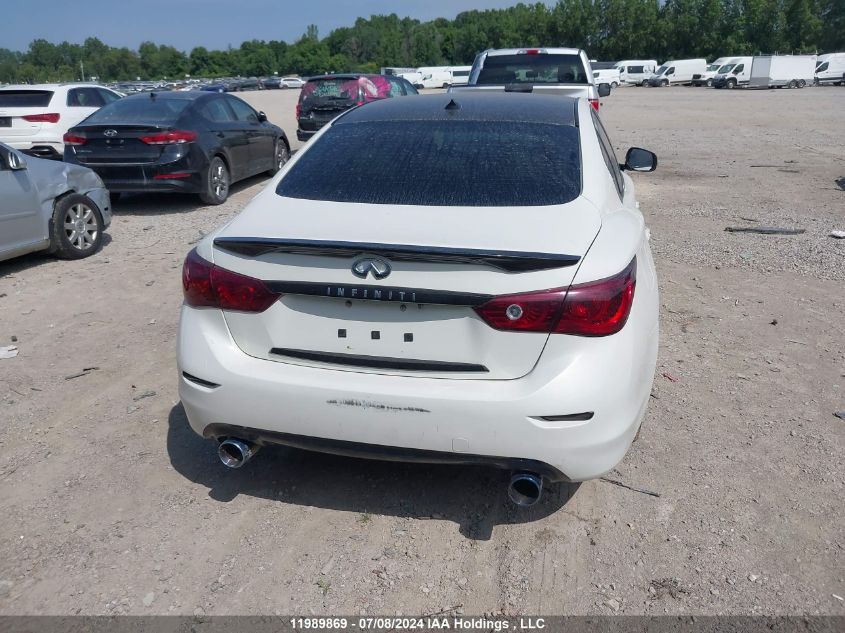 2015 Infiniti Q50 VIN: JN1BV7ARXFM406288 Lot: 11989869