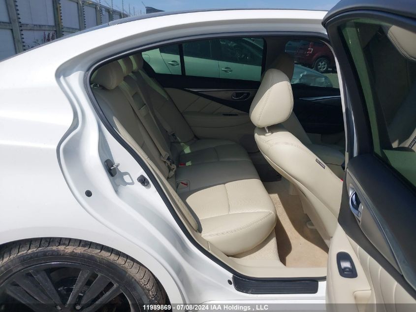 2015 Infiniti Q50 VIN: JN1BV7ARXFM406288 Lot: 11989869