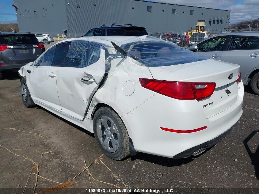 2015 Kia Optima VIN: KNAGM4A7XF5625066 Lot: 11989873