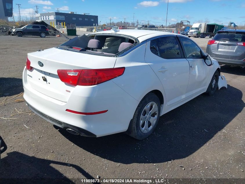 2015 Kia Optima VIN: KNAGM4A7XF5625066 Lot: 11989873