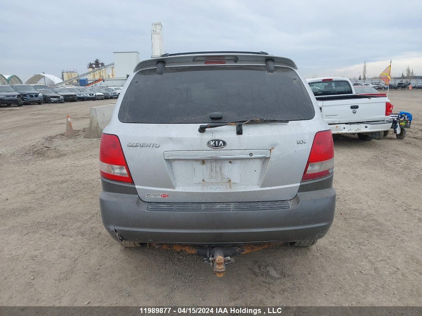 2006 Kia Sorento VIN: KNDJC733465534172 Lot: 11989877