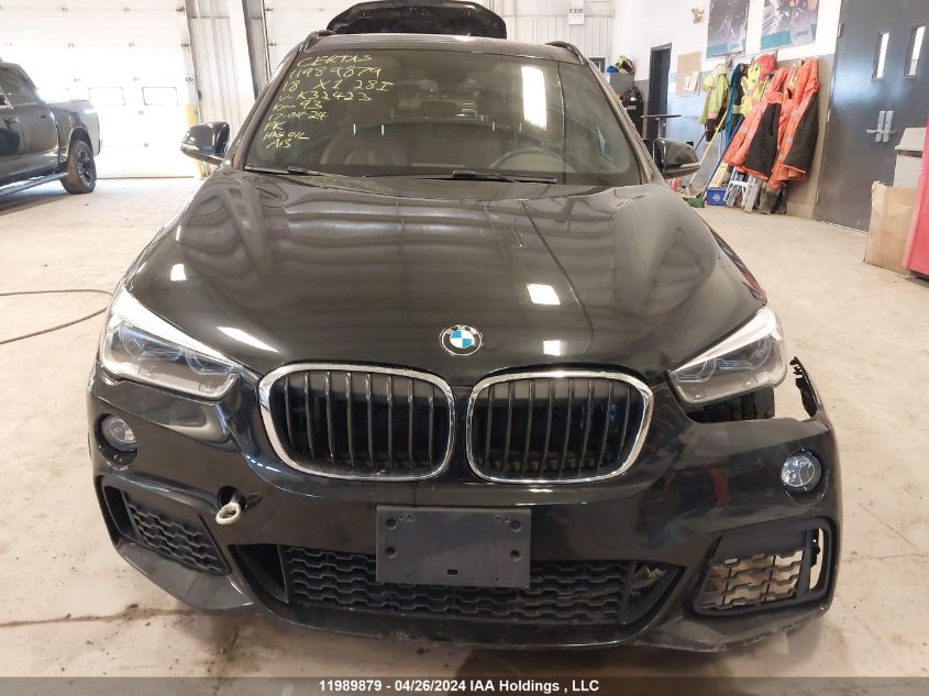 2018 BMW X1 VIN: WBXHT3C31J5K32423 Lot: 11989879