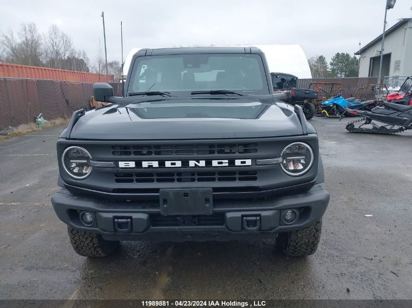 2022 Ford Bronco Big Bend/Black Diamond/Outer Banks VIN: 1FMDE5AHXNLB25495 Lot: 11989881