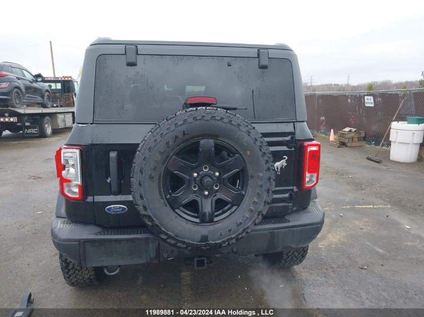 2022 Ford Bronco Big Bend/Black Diamond/Outer Banks VIN: 1FMDE5AHXNLB25495 Lot: 11989881