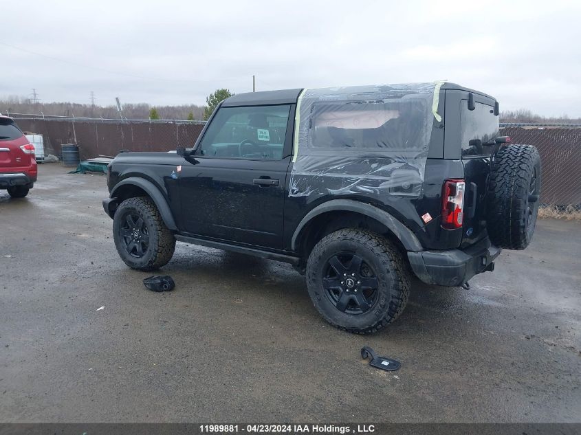 2022 Ford Bronco Big Bend/Black Diamond/Outer Banks VIN: 1FMDE5AHXNLB25495 Lot: 11989881