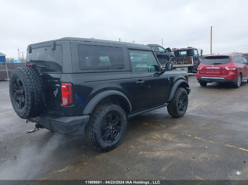 2022 Ford Bronco Big Bend/Black Diamond/Outer Banks VIN: 1FMDE5AHXNLB25495 Lot: 11989881