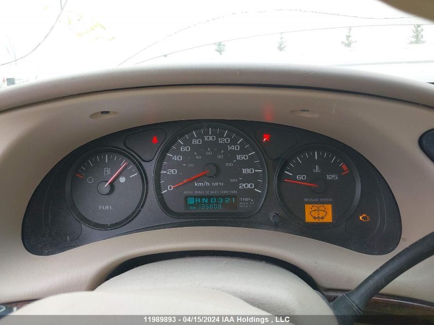 2003 Chevrolet Impala VIN: 2G1WF52E839193385 Lot: 38405784