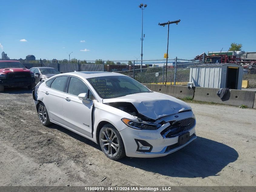 2019 Ford Fusion Titanium VIN: 3FA6P0RU3KR244102 Lot: 11989919