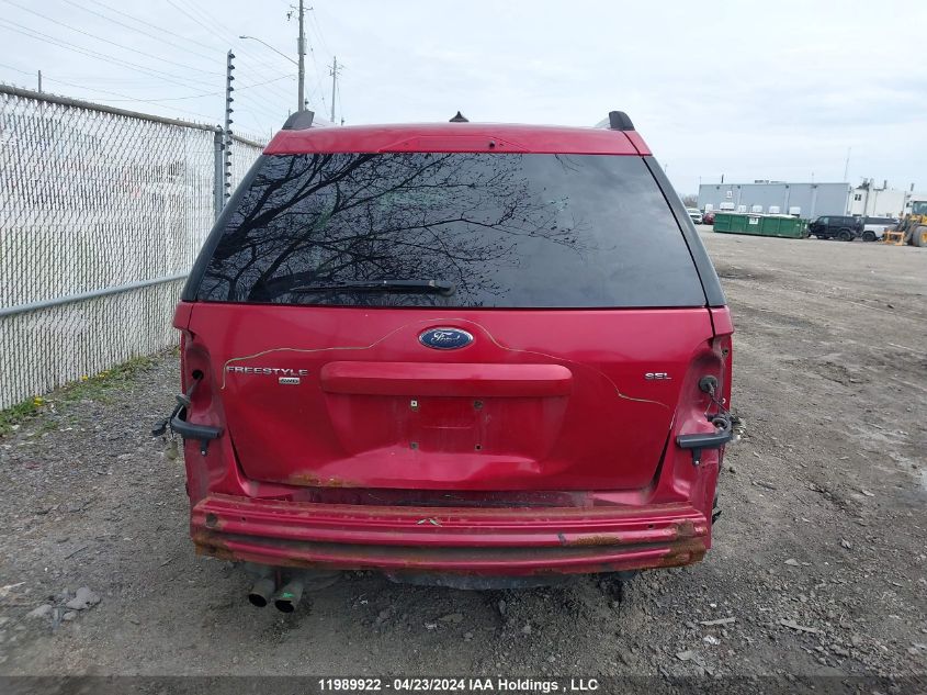 2007 Ford Freestyle Sel VIN: 1FMDK05167GA24202 Lot: 11989922