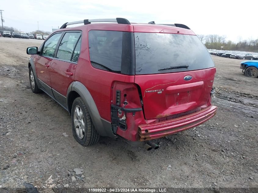 2007 Ford Freestyle Sel VIN: 1FMDK05167GA24202 Lot: 11989922