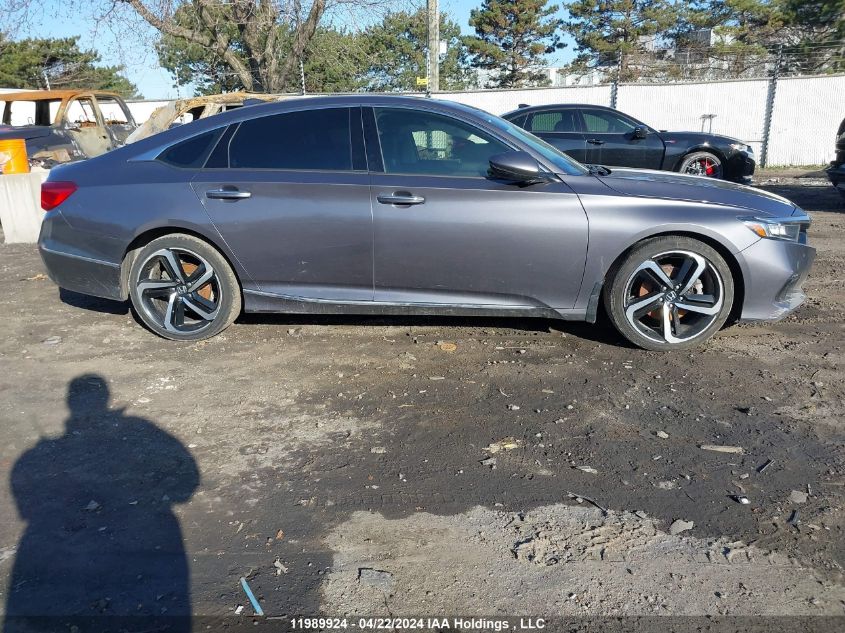 2021 Honda Accord VIN: 1HGCV1F98MA800346 Lot: 11989924