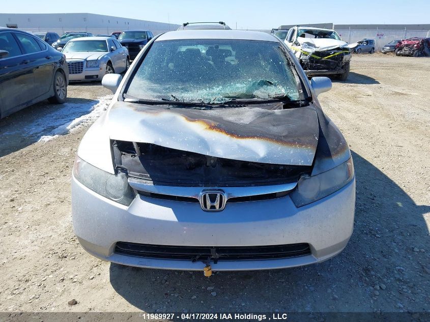 2006 Honda Civic Sdn VIN: 2HGFA165X6H029740 Lot: 11989927