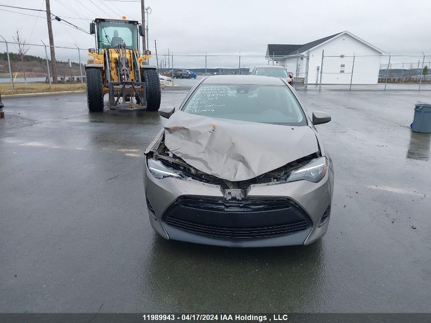 2017 Toyota Corolla Ce/Le/Se VIN: 2T1BURHE2HC899513 Lot: 11989943