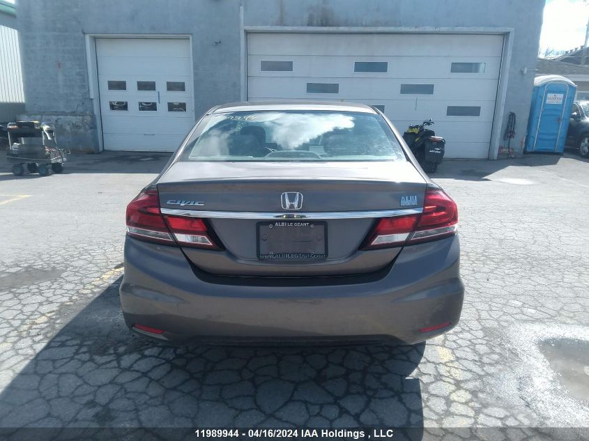 2013 Honda Civic Sdn VIN: 2HGFB2F46DH007421 Lot: 11989944