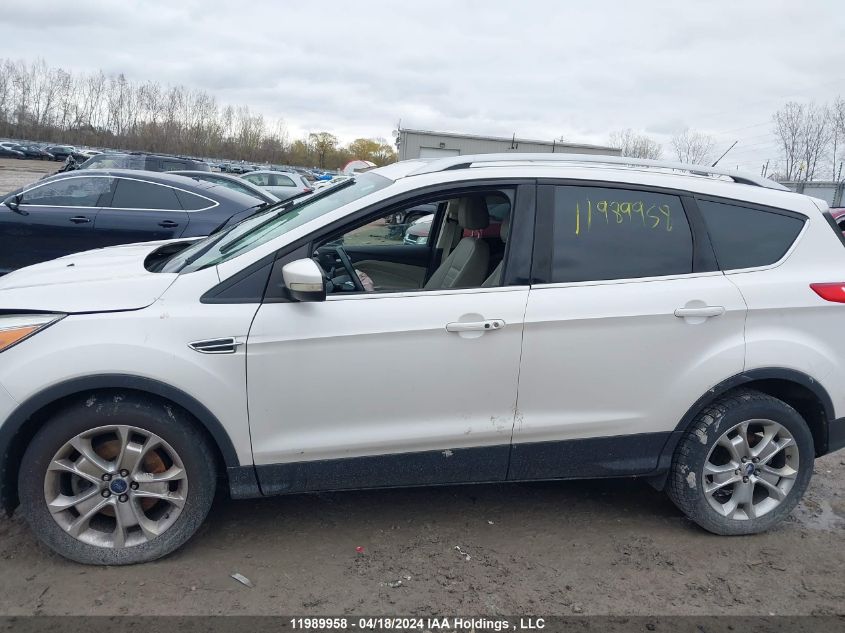 2014 Ford Escape Titanium VIN: 1FMCU9J91EUA09191 Lot: 11989958