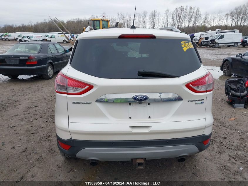 2014 Ford Escape Titanium VIN: 1FMCU9J91EUA09191 Lot: 11989958