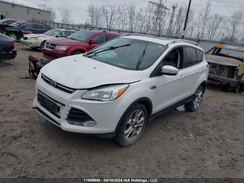 2014 Ford Escape Titanium VIN: 1FMCU9J91EUA09191 Lot: 11989958