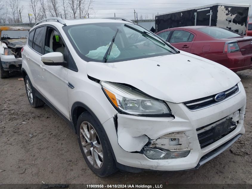 2014 Ford Escape Titanium VIN: 1FMCU9J91EUA09191 Lot: 11989958