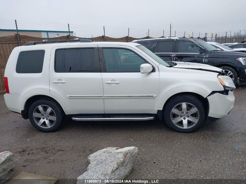 2014 Honda Pilot Touring VIN: 5FNYF4H91EB503900 Lot: 11989972